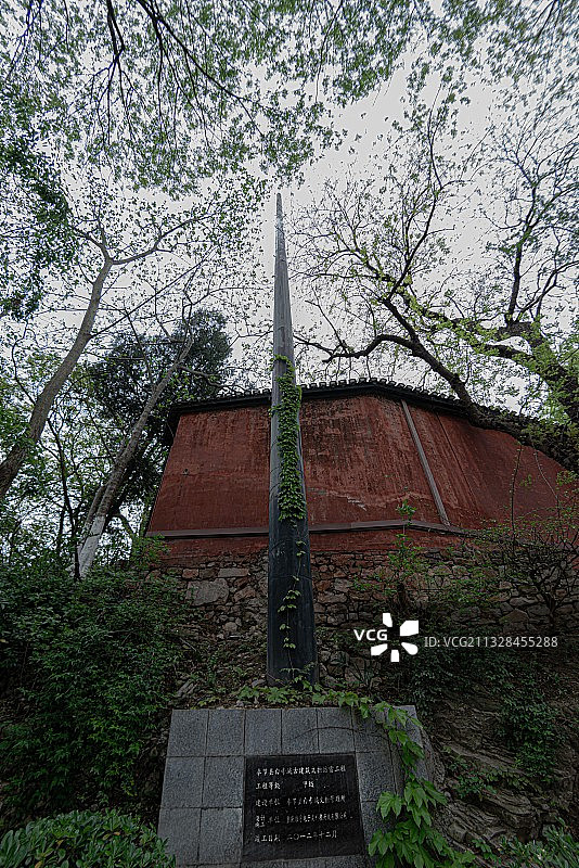 白帝城（位于重庆奉节县瞿塘峡口的长江北岸）图片素材