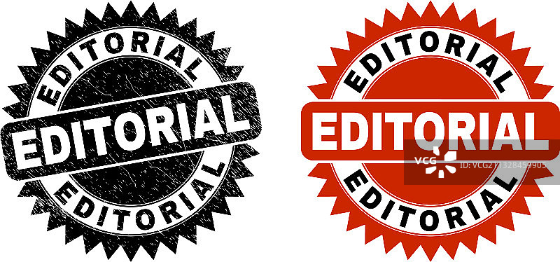 带腐蚀效果的社论黑色花结水印图片素材