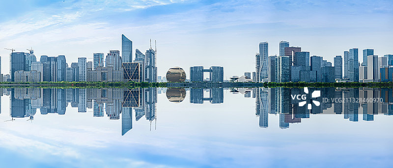 杭州城市建筑风光图片素材