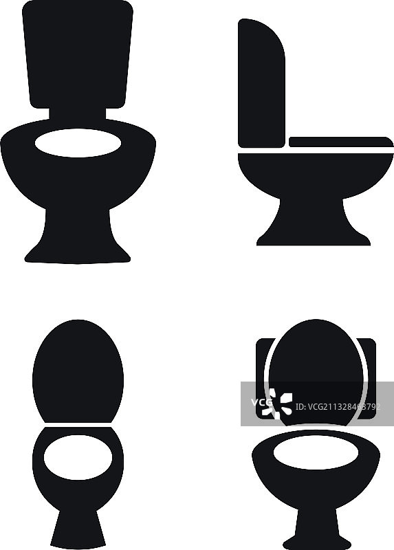 独立卫生间图标设计模板图片素材