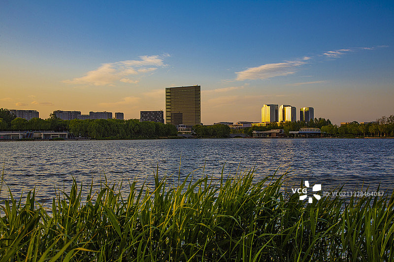 念坛公园 首开万科中心图片素材