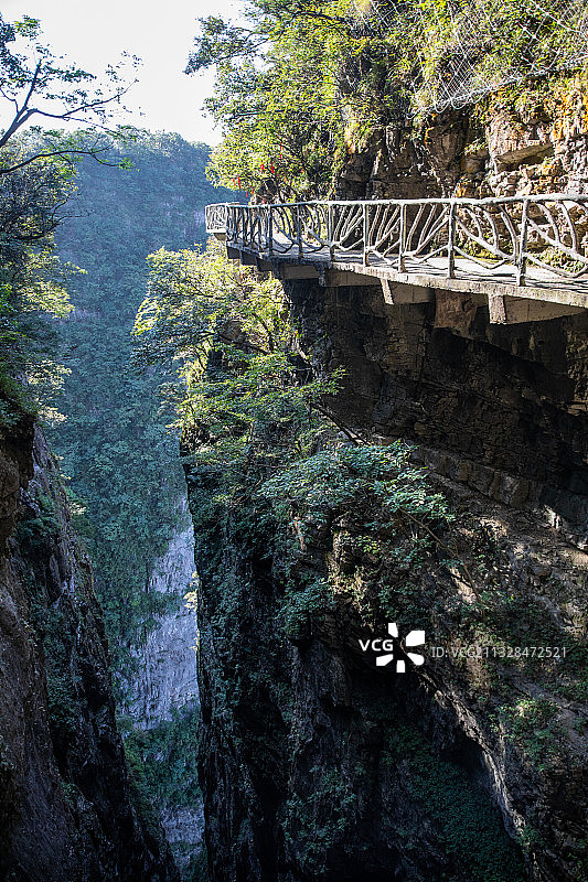 张家界-天门山-鬼谷栈道图片素材