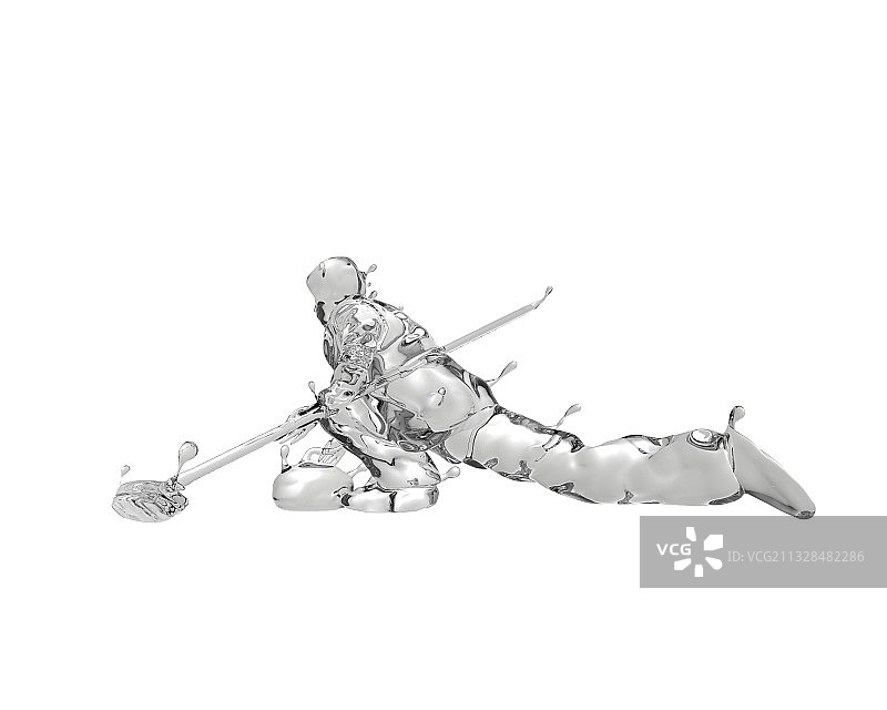 水质感冰壶运动图片素材