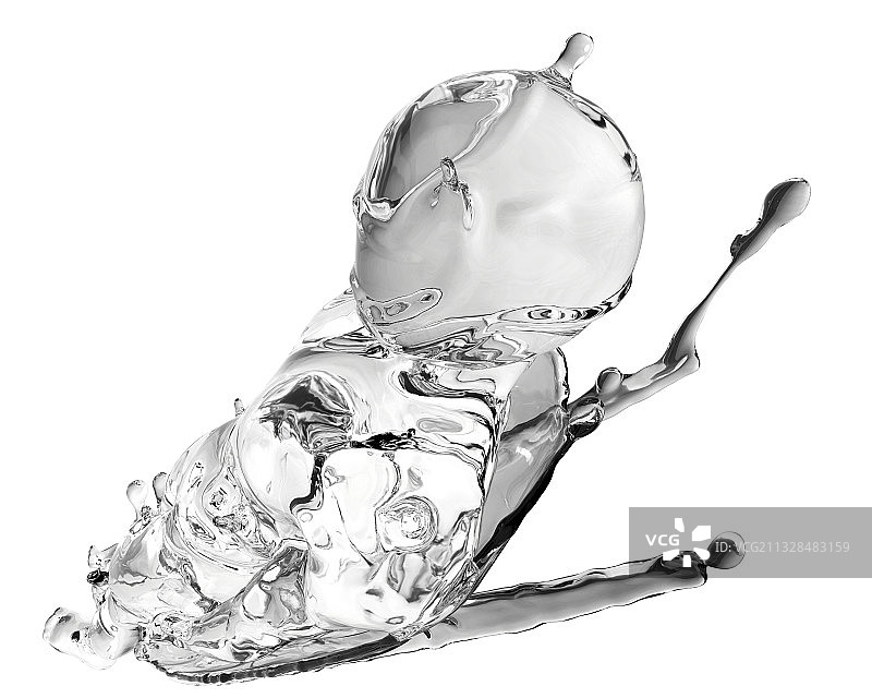 冰质感无舵冰橇图片素材