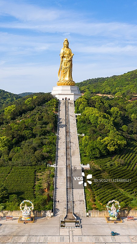 苏州西山岛观音寺图片素材