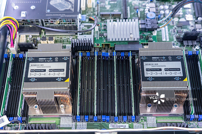 服务器主板和内存图片素材