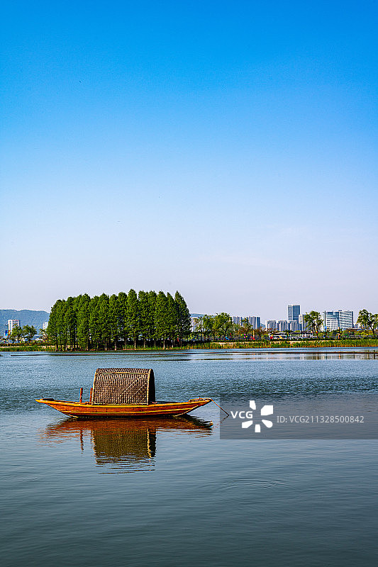 江苏无锡太湖鼋头渚.水景苑春色图片素材