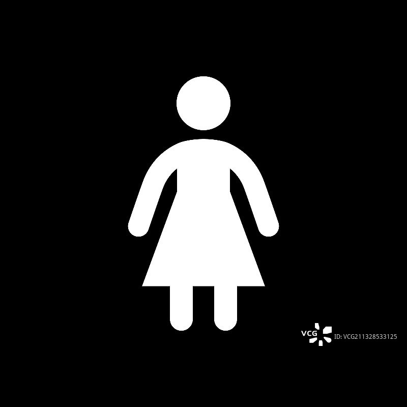 女性标志符号图片素材