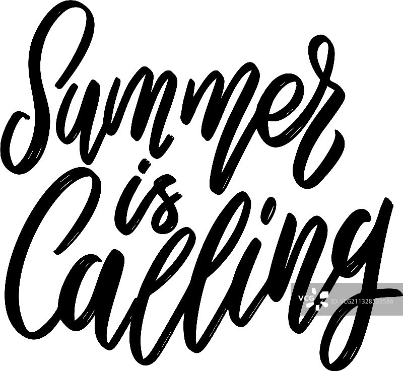 白色背景上的夏季标语图片素材