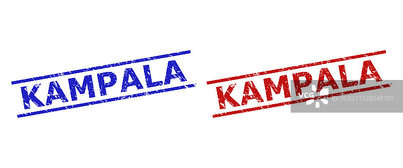 带有纹理效果的坎帕拉印章图片素材