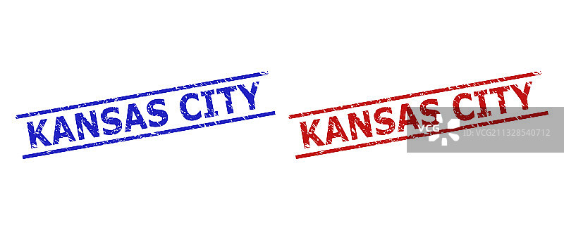腐蚀表面堪萨斯城印章图片素材