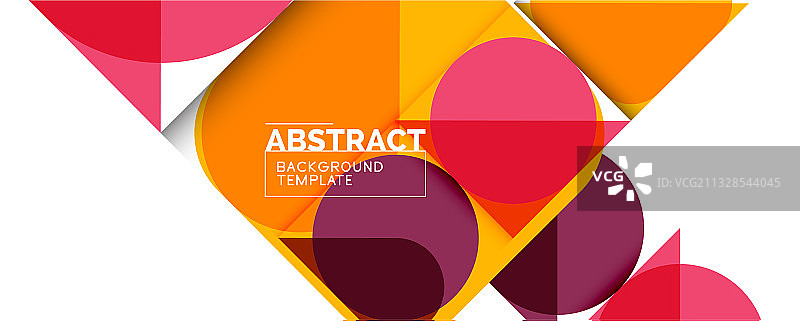 用简洁的几何抽象背景图片素材