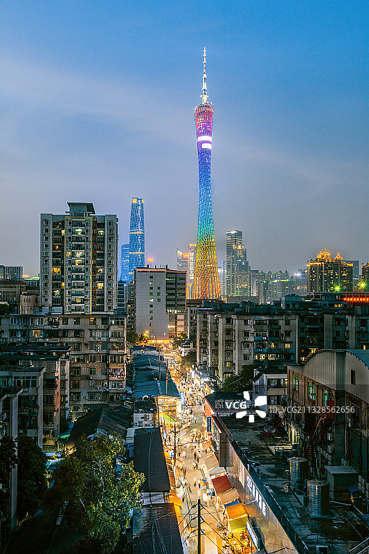 客村看广州图片素材