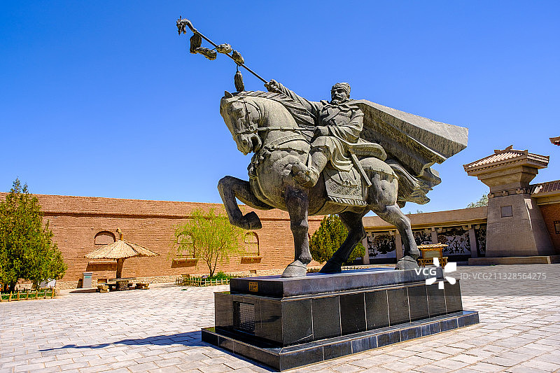 甘肃敦煌阳关风景区图片素材