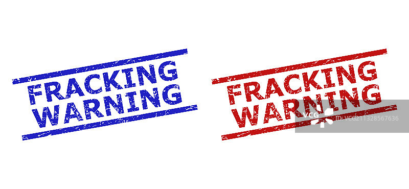具有划痕风格的压裂警告水印图片素材