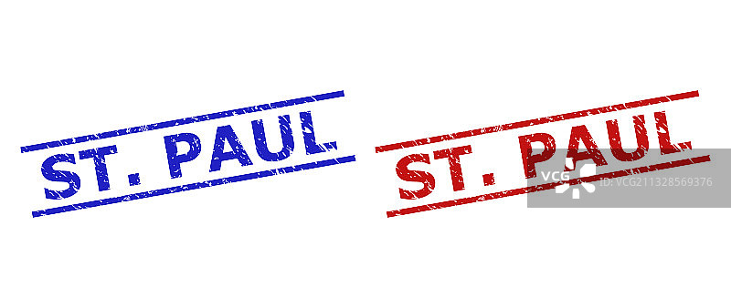 带有Grunge表面的圣保罗水印图片素材