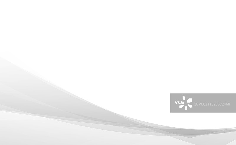 白色波浪线全景背景图片素材