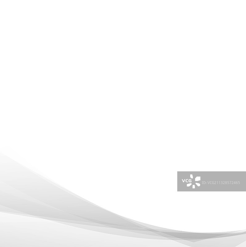 白色波浪线全景背景图片素材