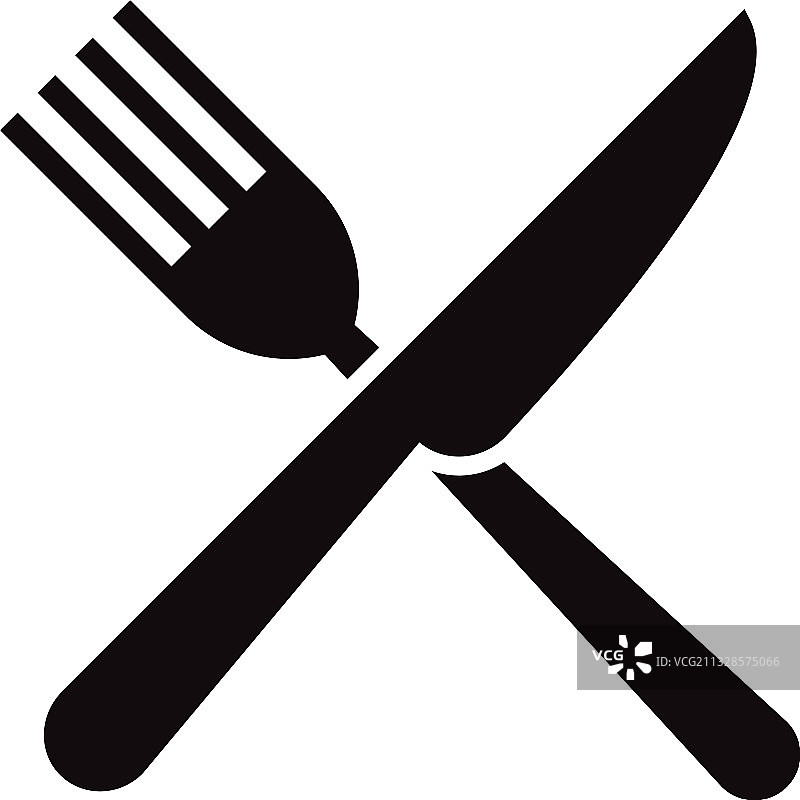 餐具图标设计模板图片素材