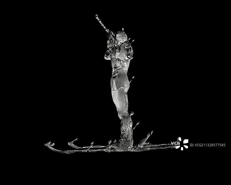 冰质感冬季两项图片素材