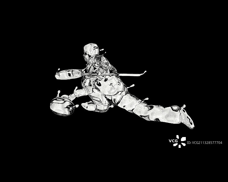 冰质感冰壶运动图片素材