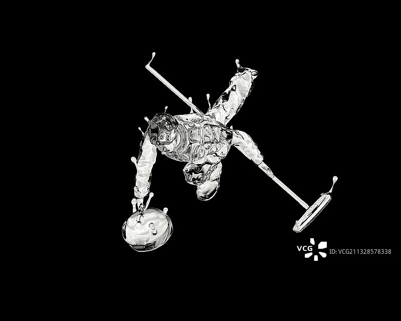 冰质感冰壶运动图片素材