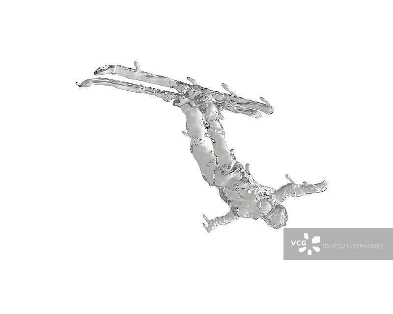 水材质自由式滑雪图片素材