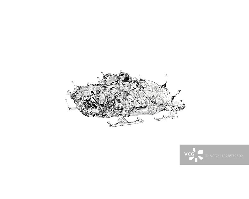 水质感无舵雪车图片素材