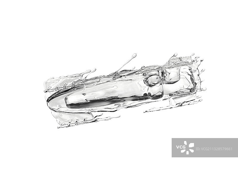 水质感无舵雪车图片素材