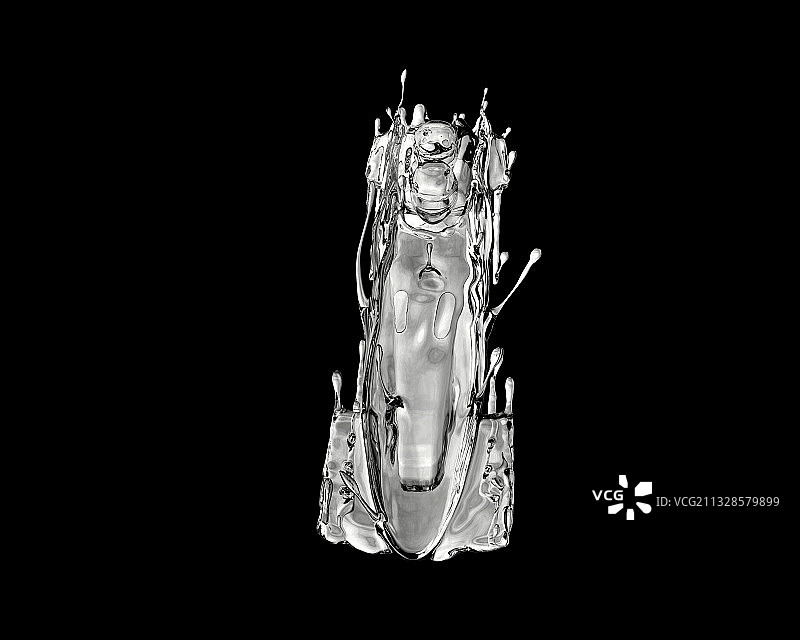 水质感无舵雪车图片素材