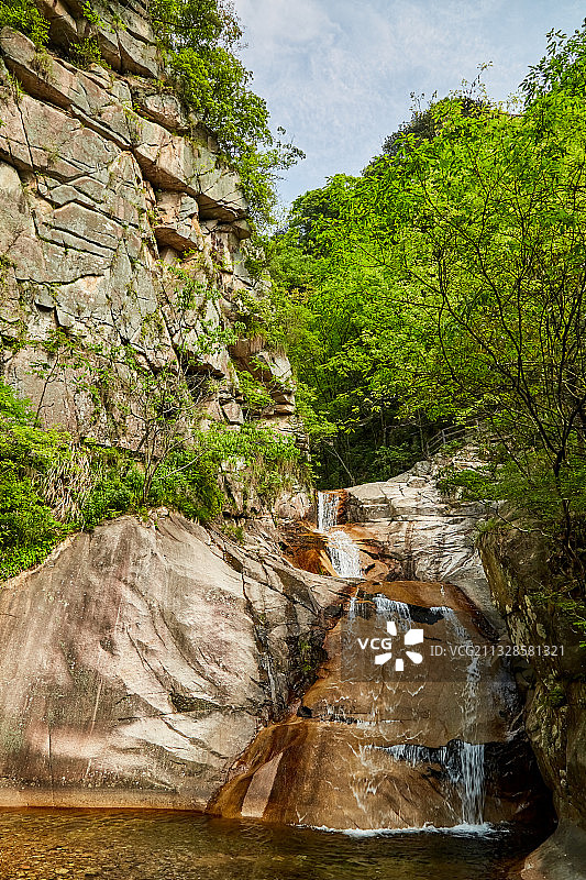 安徽省安庆市潜山市官庄镇板仓自然保护区图片素材