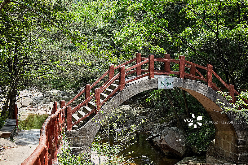 安徽省安庆市潜山市官庄镇板仓自然保护区图片素材