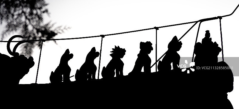 地坛屋脊兽图片素材