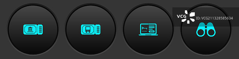 博物馆门票巴士在线酒店预订图片素材