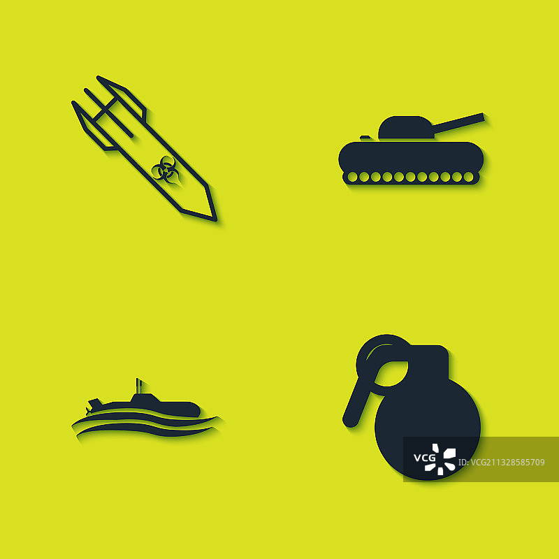 生物危害：火箭、手榴弹与潜艇图片素材