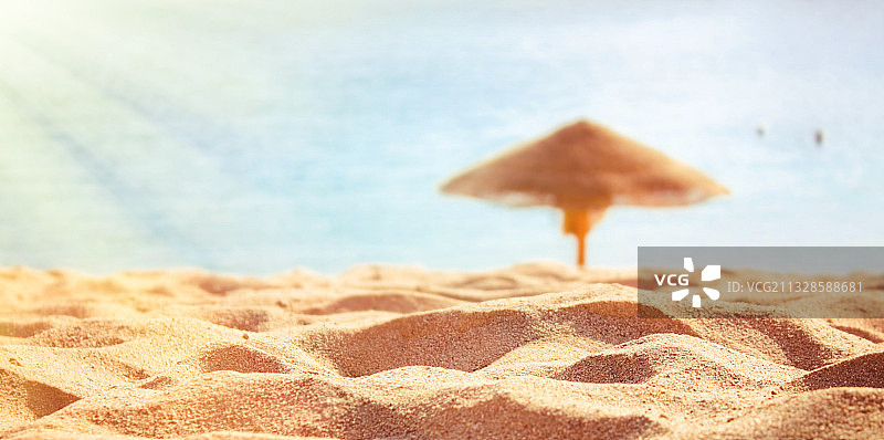沙滩上的沙子特写图片素材