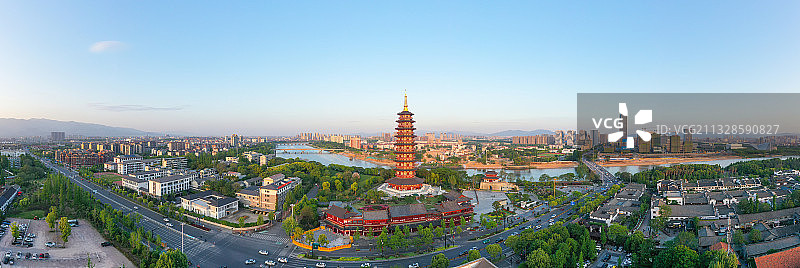 浙江金华万佛塔图片素材