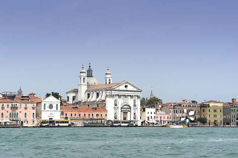 意大利威尼斯，被收入世界遗产的水城自然与人文风光图片素材