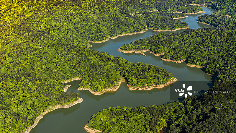 九曲浏阳河图片素材