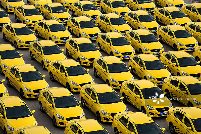 重庆新款出租车02图片素材