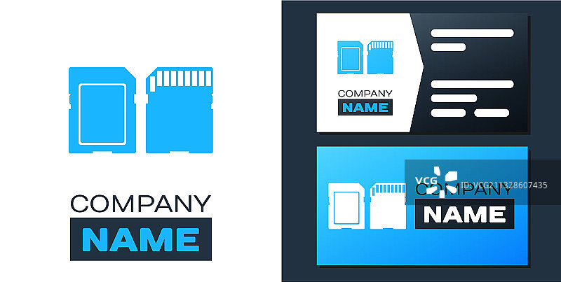 白色背景上的SD卡图标标志图片素材