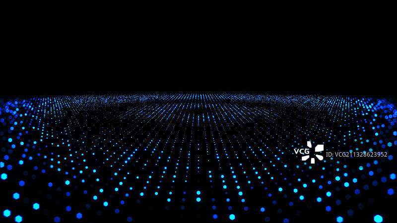 科技粒子平台闪光图片素材