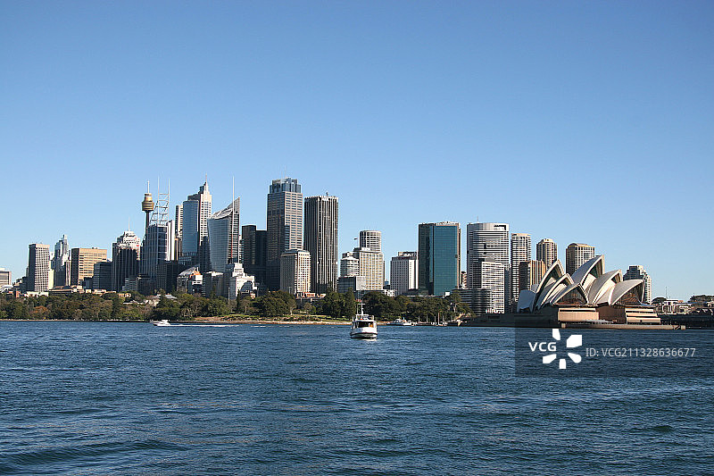 澳大利亚悉尼海湾图片素材
