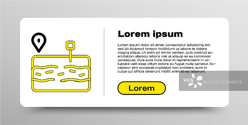 线条断裂道路图标图片素材
