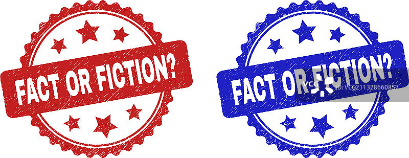 事实或虚构问题花结印章图片素材