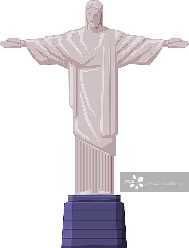 著名城市地标基督救世主雕像图片素材