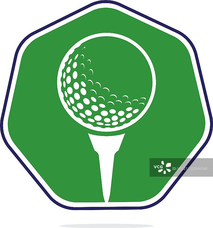 高尔夫球Logo设计图片素材