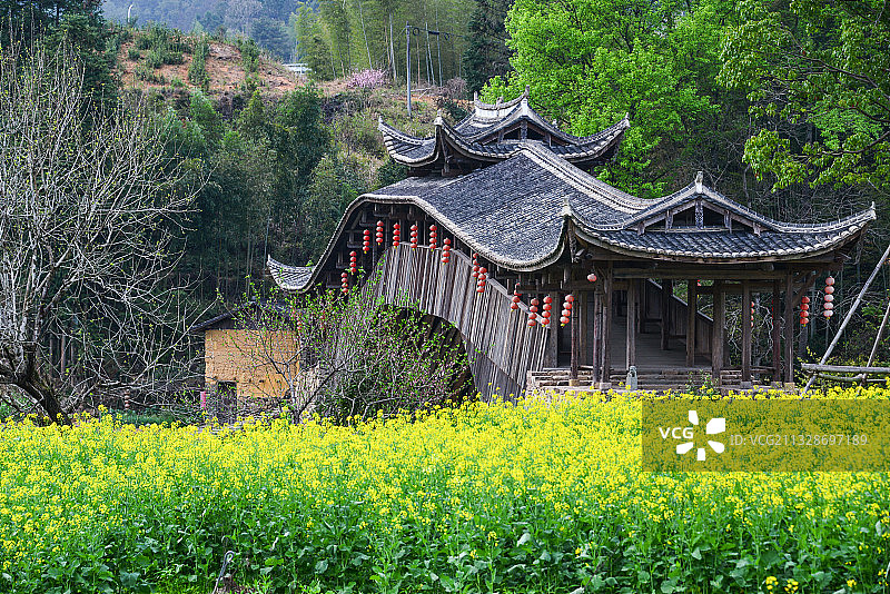 泰顺廊桥文兴桥图片素材