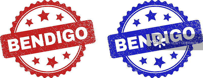 使用Grunge表面的本迪戈花结水印图片素材