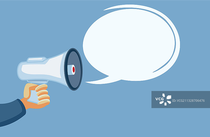 手持扩音器喇叭banner图片素材